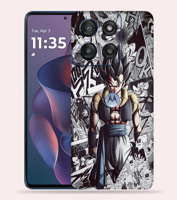 OggyBaba OggyBaba Moto G60 pro 5g Mobile Skin(Comic Gogeta)