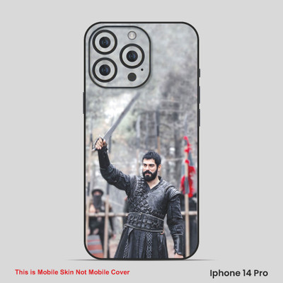 VYBE The Smart Choice iPhone 14 Pro Ertugrul Ghazi Osman Mobile Skin(Santa Grey 10)