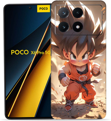 Satisfactory Poco X6 Pro 5G, Kunfu Goku, OggyBaba Mobile Skin(Multicolor)