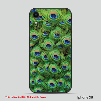 VYBE The Smart Choice iPhone XR Naturel Mobile Skin(Android Green 3)