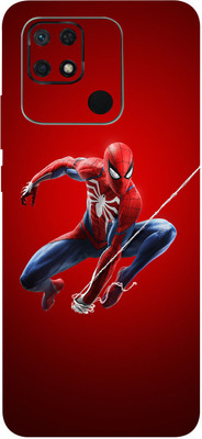 TJ CREATION Xiaomi Redmi 10C Mobile Skin(Ultra Super Spider Man Skin With High Matte Finish.)