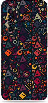 TJ CREATION Realme X50 Pro, realme x50 pro Mobile Skin(Ultra Super Geometric Shape Skin With High Matte Finish., Mobile Skin (Back+Side+Camera))