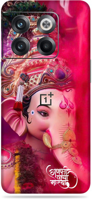 SkinoMania Oneplus 10T Mobile Skin(Multicolor Ganpati)
