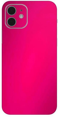 QKVR iPhone 12 Mini Mobile Skin(Pink)