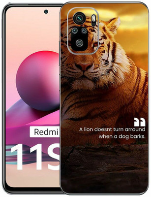 FCS Redmi Note 11SE Printed Back skin Mobile Skin(Tiger Skin)