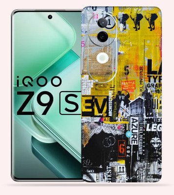 OggyBaba Vivo Iqoo Z9s 5g Mobile Skin(Abstract Azure)