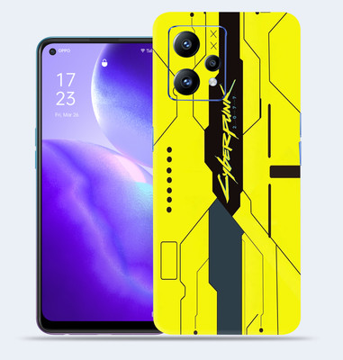 Skinex Realme Narzo 50 pro 5g, Cyberpunk Yellow Mobile Skin(Multicolor Mobile Skin With camera protector (Back + Camera + Side))