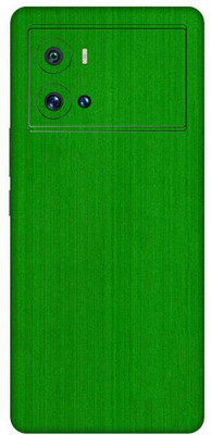 Vcare GadGets Brushed Green vivo i QOO 9 Pro 5G Mobile Skin(Brushed Green)