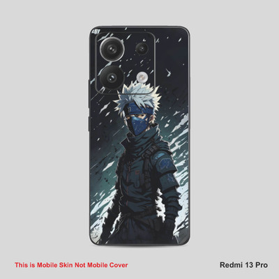 VYBE The Smart Choice Redmi 13 Kakashi Mobile Skin Mobile Skin(Bluish Cyan B26)
