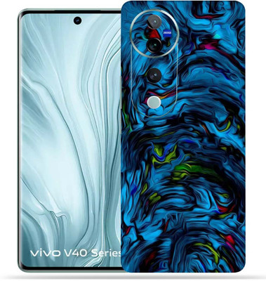 OggyBaba OggyBaba Vivo V40 5g Mobile Skin(Blue Lava)