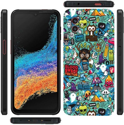 AsSkin Samsung XCover 6Pro Mobile Skin(Cartoon Doodle Skin With High Matte Finish)