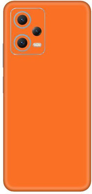 Vcare GadGets Redmi Note 12 5G Mobile Skin(Orange)
