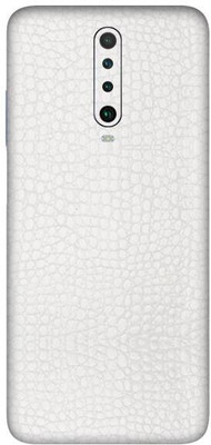 Vcare GadGets Poco X2 Mobile Skin(White Textured Leather)