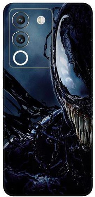Vcare GadGets VN Black Vivo Y200 5G Mobile Skin(Multicolor)