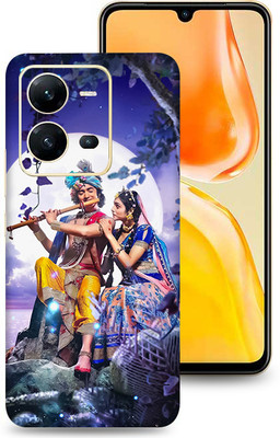 SkinoMania Vivo V25-5G Mobile Skin(Multicolor Blue RK)