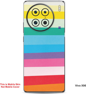 VYBE The Smart Choice Vivo X90 Pattern Embossed Mobile Skin(Jellyfish 16)