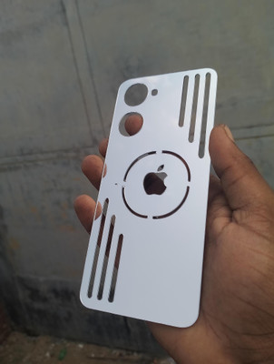 MOKPLZ VIVO T3 LITE 5G SILVER MIRROR BACK PANNEL Mobile Skin(Silver)