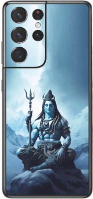 VYBE The Smart Choice galaxy s21 ultra Mahadev Mobile Skin Mobile Skin(Black 750)