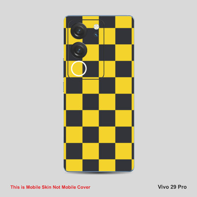 VYBE The Smart Choice Vivo 29 Pro Pattern Mobile Skin Mobile Skin(Multi ColourCE24)