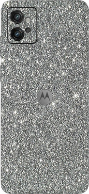 TJ CREATION Motorola G32, Moto G32, Motorola Moto G32 Mobile Skin(Ultra Super Grey Glitter Skin With High Matte Finish.)