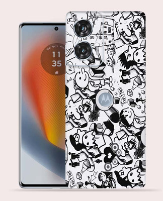 OggyBaba Motorola Edge 50 Fusion 5g Mobile Skin(Doodle)