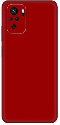 Vcare GadGets Redmi Note 10 S Mobile Skin(Red Matte)
