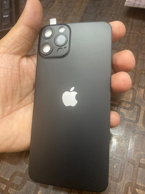 PLACIDO iPhone X Convert To iPhone 13 Pro Converter back sheet with logo. Mobile Skin(Blue)