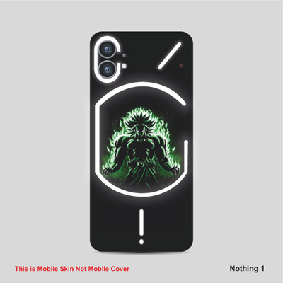 VYBE The Smart Choice Nothing 1 Anime Mobile Skin Mobile Skin(Faded Green B4)