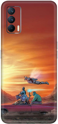 AMTHA AMTHA Realme X7 5G Premium Vinyl Mobile Skin(Multicolor)