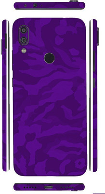 Vcare GadGets Redmi Note 7 7 Pro Back Sides Mobile Skin(Purple)