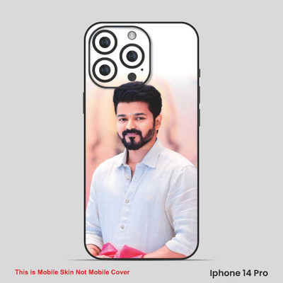 VYBE The Smart Choice iPhone 14 Pro Vijay Thalapathy Mobile Skin(Faded Pink 10)