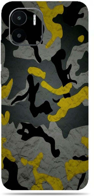 BugguSkin Mi A2 Mobile Skin(Ultra Super Camouflage Military Yellow Skin With High Matte Finish.)