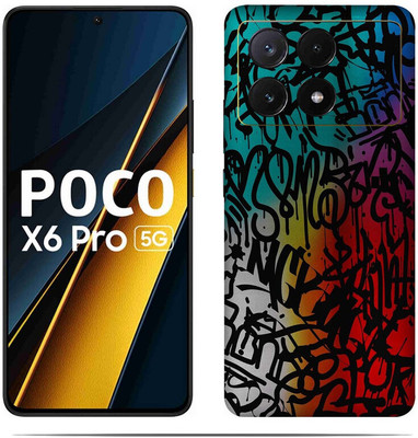 Pochanki Poco X6 Pro 5G,,. Mobile Skin(Multicolor)