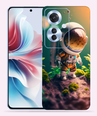 OggyBaba OggyBaba Oppo Reno 11f Mobile Skin(Little astronaut)
