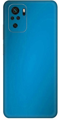 Vcare GadGets Redmi Note 10 S Mobile Skin(Metallic Light Blue Shining)