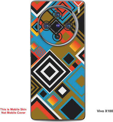 VYBE The Smart Choice Vivo X100 Pattern Embossed Mobile Skin(Sandy Taupe 18)