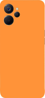 AsSkin Realme 9i 5G, realme 9i 5g Mobile Skin(Ultra Super Orange Matte Wrap Sticker With High Gloss Finish).)