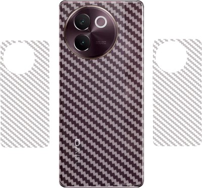 SCREENIX VIVO V30E 5G || 3D CARBON FIBER BACK LAMINATION || Mobile Skin(TRANSPARENT)