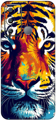wrap craft INFINIX HOT 12i Premium Vinyl Mobile Skin(Multicolor)