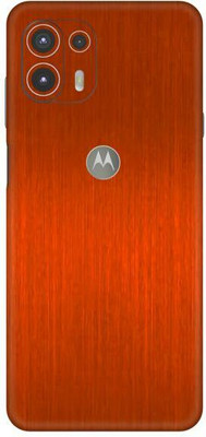 Vcare GadGets Moto Edge 20 Fusion Mobile Skin(Orange)