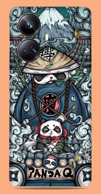 SkinoMania Realme 10 pro + 5g Mobile Skin(Multicolor Ninja-Panda)