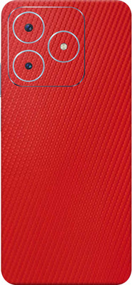 SkinoMania Realme Narzo N63 5G Mobile Skin(red-carbon-fiber Mobile Skin)