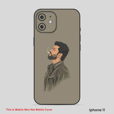 VYBE The Smart Choice iPhone 11 Vijay Thalapathy Mobile Skin(Sage Grey 3)