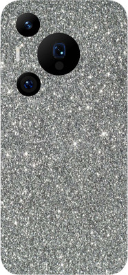 BUGGU HUAWEI PURA 70 PRO Mobile Skin(Ulltra Super Sparkling Grey Glitter Skin With High Matte Finish., Mobile Skin (Back+Side+Camera))