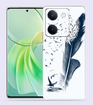 OggyBaba Vivo Y200 Pro 5G, Premium Skins Mobile Skin(Feather Art)