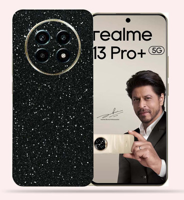 OggyBaba OggyBaba Realme 13 pro plus Mobile Skin(Black Gliter)