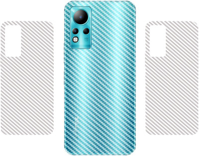 DVANK INFINIX NOTE 11 || 3D CARBON FIBER ULTRA-THIN BACK LAMINATION || Mobile Skin(TRANSPARENT)