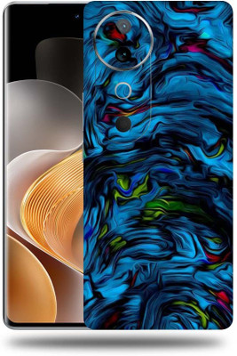 Mclaxa VIVO V40 Mobile Skin(Blue Lava)