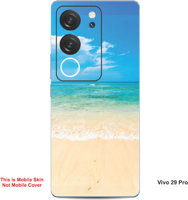 VYBE The Smart Choice Vivo 29 Pro Naturel Mobile Skin(Denim Blue, White 2)