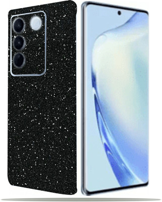 Gizmo Wraps vivo v27 pro 5g gizmo wraps vivo v27 pro 5g BLACK CLOUD, vivo v27 pro 5g Mobile Skin(Ultra Superblack cyber 4 Skin With High Matte Finish.)
